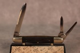 Antique Cattaraugus Cut. Co. Three Blade Pen Knife