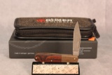 Boker Solingen Folding Knife, Damascus Blade