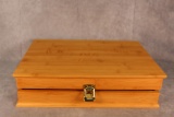 Velvet Lined Wooden Display Box