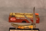 2012 Case XX Stag Two-blade Toothpick with Bradford Cutlery Tang Stamp