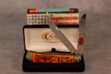 2016 Case XX Linda Karst Halloween Scrimshaw Trapper
