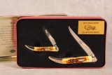 Set of two Case XX Toothpicks with 'Texas Toothpick' Blade Etch, 1 of 50