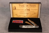 Trail of Tears Commemorative Two Blade Folding Knife