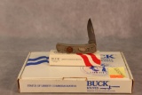 Buck Statue of Liberty Commemorative Folding Knife