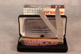 Case XX Wild Horse Custom 'Chestnut Bone Amethyst Tree Ring' Trapper