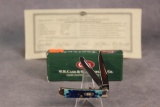 2003 Case XX Teal Bone Tiny Trapper, Test Run Knife w/COA