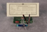 2005 Case XX Teal Bone Test Run Baby Doc w/COA