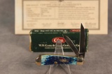 2008 Case XX Teal Bone Test Run Sway Back Jack w/COA