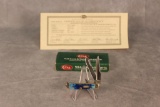 2003 Case XX Teal Bone Tiny Trapper Test Run Knife w/COA