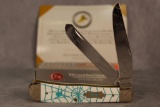 2017 Case XX Wild Horse Custom 'Aqua Black Widow' Trapper