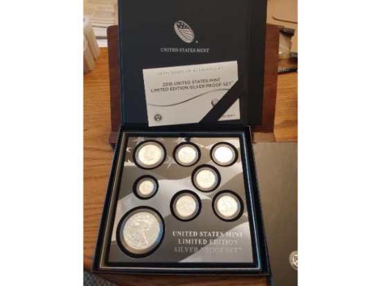 2016 U.S. LIMITED EDITION SILVER PROOF SET IN HOLDER