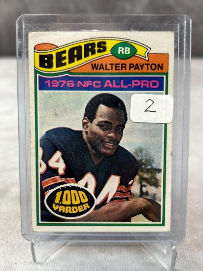 1977 Topps Walter Payton--2nd yr