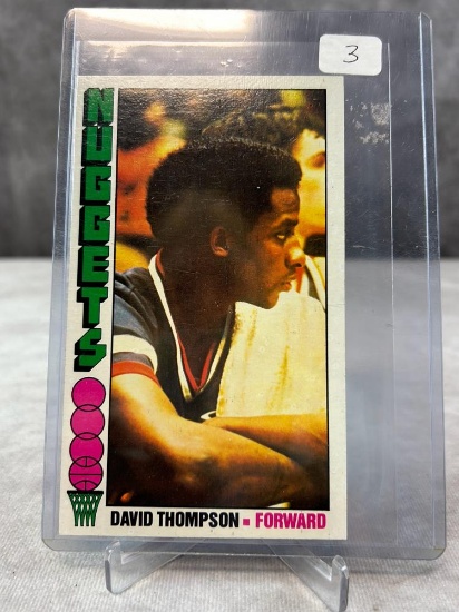 1975-76 Topps David Thompson RC--ex cond