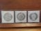 LOT OF 3 1-OZ. .999 SILVER ROUNDS