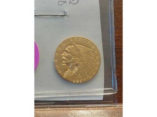 1925D $2.50 INDIAN HEAD GOLD PIECE UNC