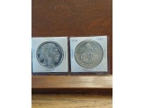 BUFFALO AND AMERICAN PROSPECTOR SILVER ROUNDS