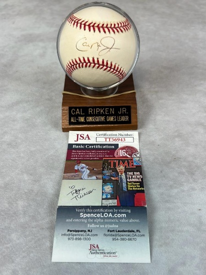Cal Ripken Jr. signed official MLB Ball-JSA