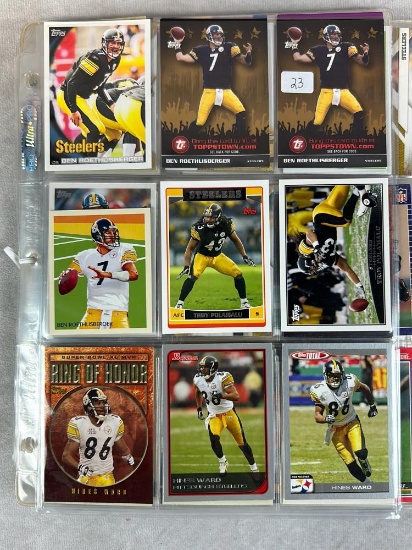 (200+) 1990's Early 2000's Pittsburgh Steeler Cards - Many  Stars Included