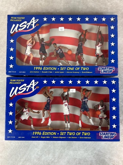 1996 Starting Lineup USA Basketball - Sets 1 and 2