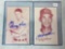 Billy Williams and George Kell Signed Exhibit Cards