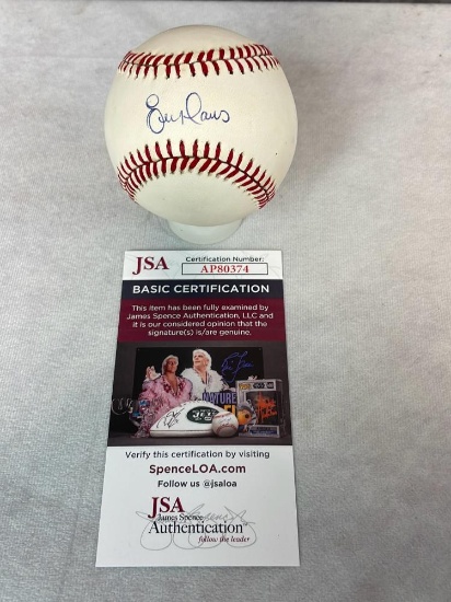 Eric Davis Signed National League Baseball - JSA
