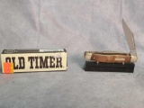 OLD TIMER SHRADE FOLDING POCKET KNIFE wrong box