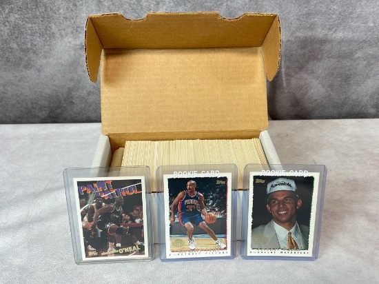 1994-95 Topps Basketball Complete Set 1-396 Kidd RC, Hill RC