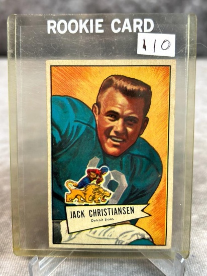 Jack Christianson RC 1952 Bowman Small #129 HOF - EX-MT