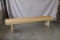 Amish folding church bench