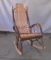 Full size hickory rocking chair