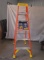 Werner fiberglass 6ft stepladder type 1A