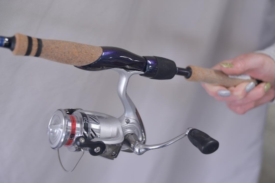 Crossfire LT 2500 reel on 6ft Daiwa RG walleye rod