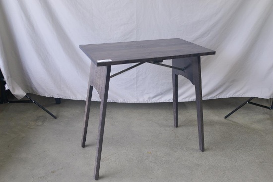 Folding fireside table