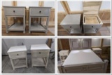 Queen Bed Set made and donated by Maurice Stutzman, made and donated by Carla Stutzman