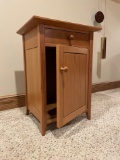Cherry frame and panel night stand