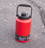 Swahn triple-insulated one-gallon stainless steel jug.