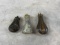 3 Powder Flasks