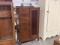 Wooden Cabinet with Gun Door
