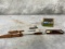 Assorted Smaller Knives and Sharpener