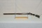 Levi Biddle  Half stock percussion muzzleloader  Cal Aprox. .36  36”/.97” Oct. Barrel  A lot of Germ