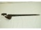 Unknown Maker  Bayonet & Scabbard only,  Fits springfield Musket