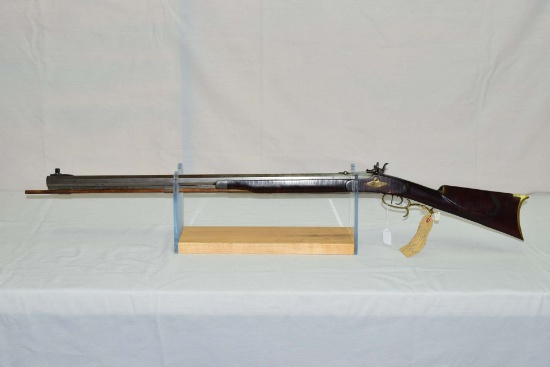 O A Kaser  Half stock percussion muzzleloader  Cal .47  32”/1.1” Oct. Barrel