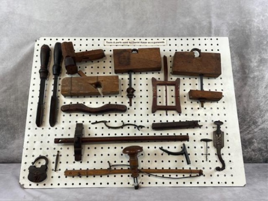 Tools & parts used by Daniel Kaser as a gunsmith