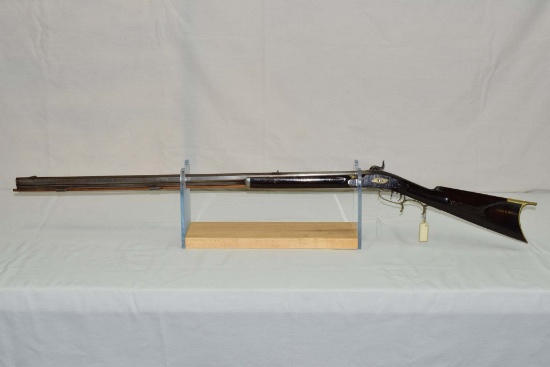 Adam Stilgenbauer  Half stock percussion muzzleloader  Cal Aprox. .30  36.5/.915” Oct. Barrel  Wines