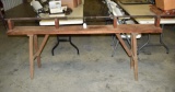 Rifling bench  Used to ream and rifle the barrels.