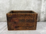 US Shot-Shells Wooden Box