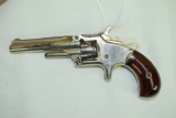 Smith & Wesson  Mod 1  Cal .22 Short  Nickel Finish