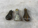 3 Powder Flasks