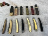 7 Antique Straight Razors