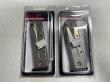 2 Ruger 9mm Magazines